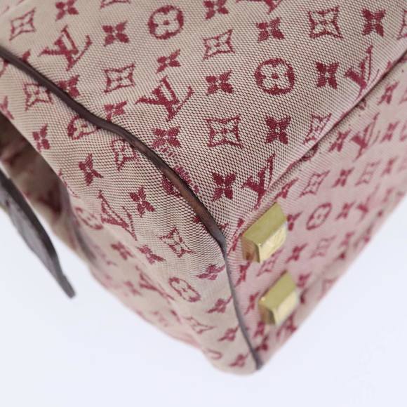 LOUIS VUITTON Monogram Mini Josephine PM Hand Bag Red M92216 LV Auth 91076 - Picture 16 of 16